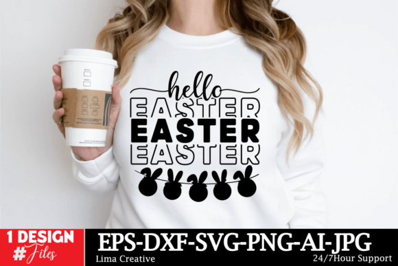 Download Hello Easter SVG Design - Premium Resources